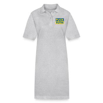 Puck futin - Stanley/Stella Frauen Bio-Polokleid PAIGER - Grau meliert - Vorne
