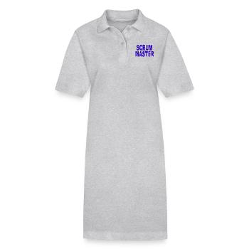 Agile - Maître Scrum - Robe polo bio PAIGER Stanley/Stella Femme - gris chiné - Devant