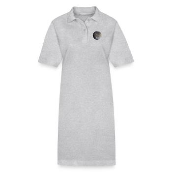Ganymede - Stanley/Stella Frauen Bio-Polokleid PAIGER - Grau meliert - Vorne