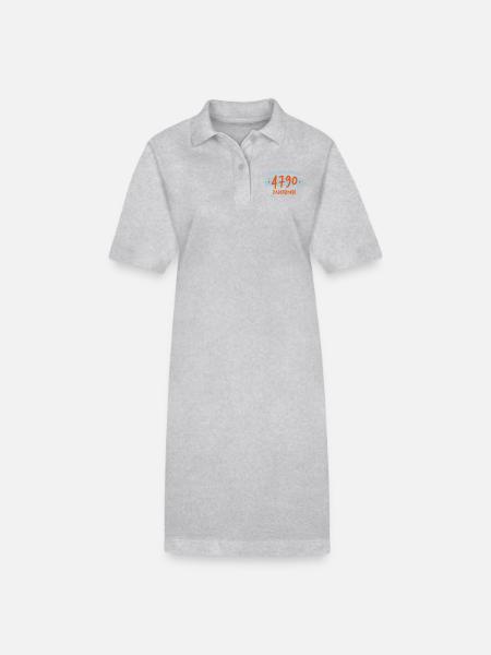 Früher 4790 Paderborn - Stanley/Stella Frauen Bio-Polokleid PAIGER - Grau meliert