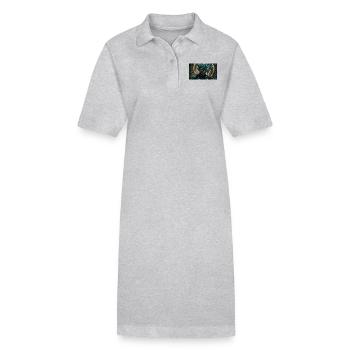 Alien 3 - Stanley/Stella Frauen Bio-Polokleid PAIGER - Grau meliert - Vorne