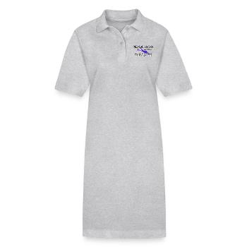Bodensee - Stanley/Stella Frauen Bio-Polokleid PAIGER - Grau meliert - Vorne