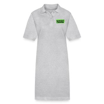 Cadeau heureux Endurance physique - Robe polo bio PAIGER Stanley/Stella Femme - gris chiné - Devant