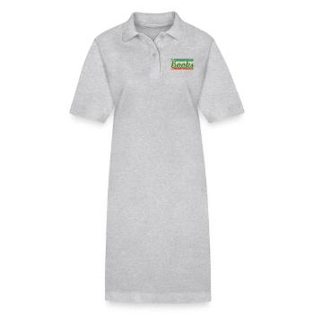 Livres - Robe polo bio PAIGER Stanley/Stella Femme - gris chiné - Devant