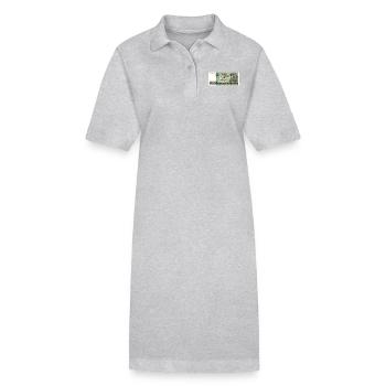 200 mark der ddr - Stanley/Stella Frauen Bio-Polokleid PAIGER - Grau meliert - Vorne