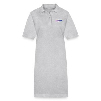 Generation X - Stanley/Stella Frauen Bio-Polokleid PAIGER - Grau meliert - Vorne
