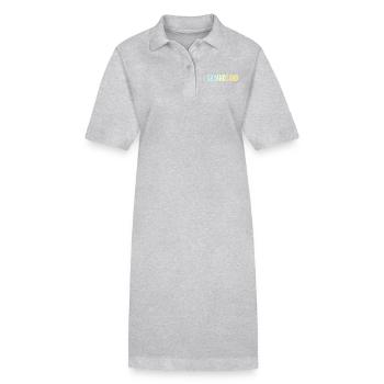 Sky And Sand - Stanley/Stella Frauen Bio-Polokleid PAIGER - Grau meliert - Vorne