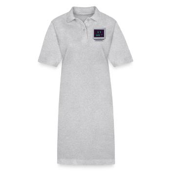 CRT - Informatik - Stanley/Stella Frauen Bio-Polokleid PAIGER - Grau meliert - Vorne