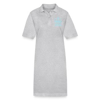 Music City Nashville Gitarre Tennessee - Stanley/Stella Frauen Bio-Polokleid PAIGER - Grau meliert - Vorne