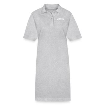 Humtata Marching Band Brass Band Big Band Tätära - Stanley/Stella PAIGER Organic Women’s Polo Dress - heather grey - Front
