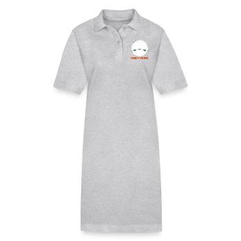 Don't Panic - Stanley/Stella Frauen Bio-Polokleid PAIGER - Grau meliert - Vorne