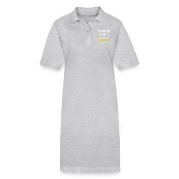 Triathlon - Stanley/Stella Frauen Bio-Polokleid PAIGER - Grau meliert - Vorne