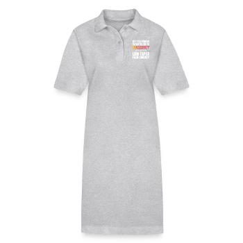 Du weißt, was Massive Meme sonst noch ist - Stanley/Stella Frauen Bio-Polokleid PAIGER - Grau meliert - Vorne