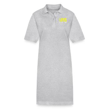 Luke I am your father - Stanley/Stella Frauen Bio-Polokleid PAIGER - Grau meliert - Vorne