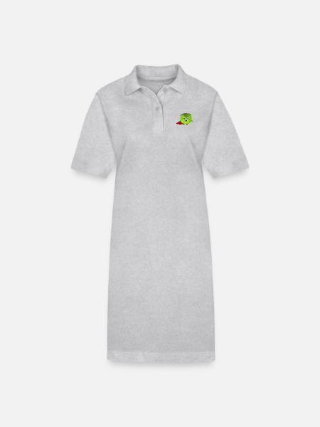 Kohl - Stanley/Stella Frauen Bio-Polokleid PAIGER - Grau meliert