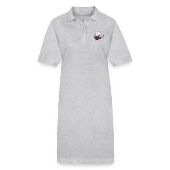 bowling - Stanley/Stella Frauen Bio-Polokleid PAIGER - Grau meliert - Vorne
