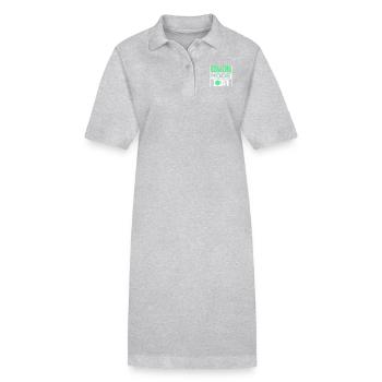 Rudern Rudersport - Stanley/Stella Frauen Bio-Polokleid PAIGER - Grau meliert - Vorne