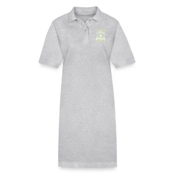 Daddy's little baseball champ - Stanley/Stella Frauen Bio-Polokleid PAIGER - Grau meliert - Vorne