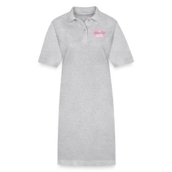 Was sagen Sie als Unbeteiligter Thema Motivation - Stanley/Stella Frauen Bio-Polokleid PAIGER - Grau meliert - Vorne