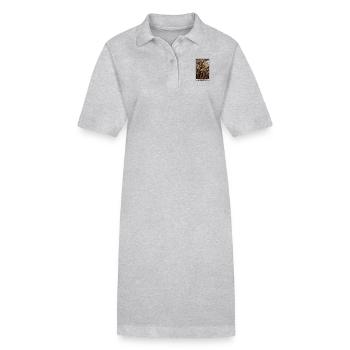 Tarotkarten Tarotkarte 20 Judgment Gericht - Stanley/Stella Frauen Bio-Polokleid PAIGER - Grau meliert - Vorne