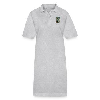 Tarotkarten Tarotkarte 20 Judgment Gericht - Stanley/Stella Frauen Bio-Polokleid PAIGER - Grau meliert - Vorne