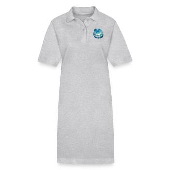 Dauphin Dauphins Dauphin - Robe polo bio PAIGER Stanley/Stella Femme - gris chiné - Devant