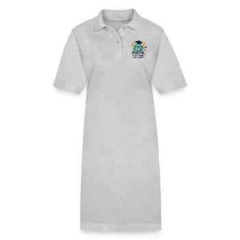 MATHEMATIK - Stanley/Stella Frauen Bio-Polokleid PAIGER - Grau meliert - Vorne