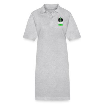 Coffee best specialty Thailand - Stanley/Stella PAIGER Organic Women’s Polo Dress - heather grey - Front