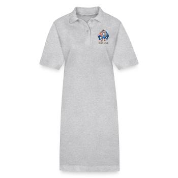 Australie Funny Design - Robe polo bio PAIGER Stanley/Stella Femme - gris chiné - Devant
