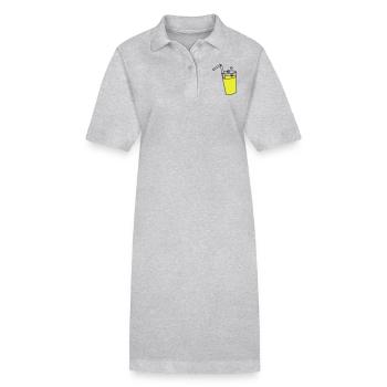 Brause - Stanley/Stella Frauen Bio-Polokleid PAIGER - Grau meliert - Vorne