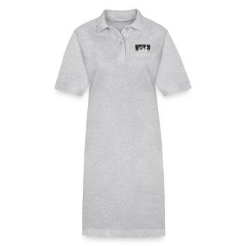 Je Peux Pas J'ai anime - otaku japonais manga - Robe polo bio PAIGER Stanley/Stella Femme - gris chiné - Devant