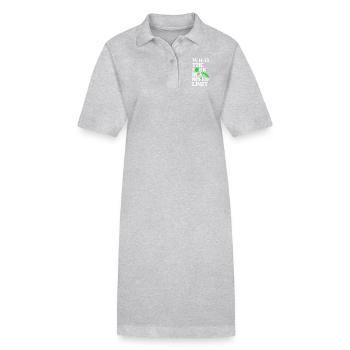 Auto - Stanley/Stella Frauen Bio-Polokleid PAIGER - Grau meliert - Vorne