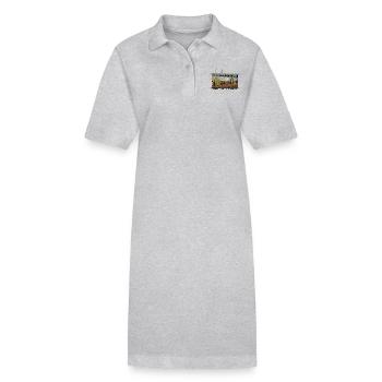 Your Waste Makes The Difference - Stanley/Stella Frauen Bio-Polokleid PAIGER - Grau meliert - Vorne