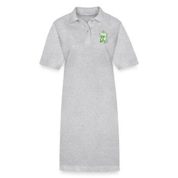 Finn McCool - Stanley/Stella Frauen Bio-Polokleid PAIGER - Grau meliert - Vorne