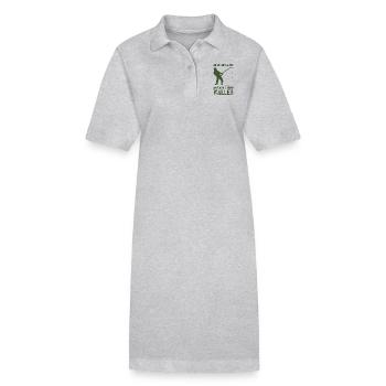 Vergiss die Hanteln echte Kerle pumpen Waller - Stanley/Stella Frauen Bio-Polokleid PAIGER - Grau meliert - Vorne