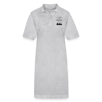 Bergsteiger - Stanley/Stella Frauen Bio-Polokleid PAIGER - Grau meliert - Vorne