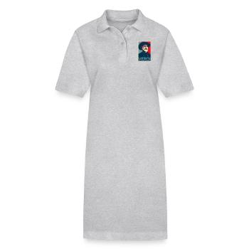 Giuseppe Verdi - Stanley/Stella Frauen Bio-Polokleid PAIGER - Grau meliert - Vorne