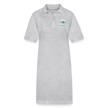 Chirurgie chirurgicale Chirurgie PAtient - Robe polo bio PAIGER Stanley/Stella Femme - gris chiné - Devant