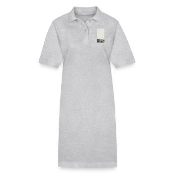 von wo wir kommen & wohin wir gehen - Stanley/Stella Frauen Bio-Polokleid PAIGER - Grau meliert - Vorne