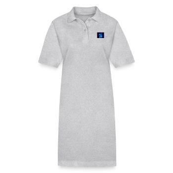 hip hop - Stanley/Stella Frauen Bio-Polokleid PAIGER - Grau meliert - Vorne