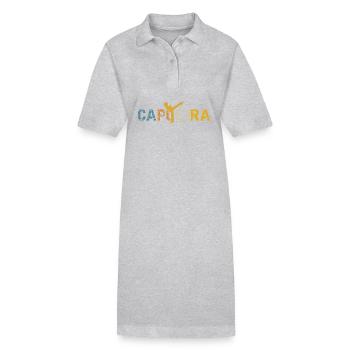 Capoeira - Robe polo bio PAIGER Stanley/Stella Femme - gris chiné - Devant