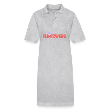 Flirt Nain Costume Nain Costume Nain - Robe polo bio PAIGER Stanley/Stella Femme - gris chiné - Devant