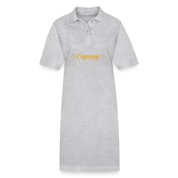 Capoeira - Stanley/Stella Frauen Bio-Polokleid PAIGER - Grau meliert - Vorne