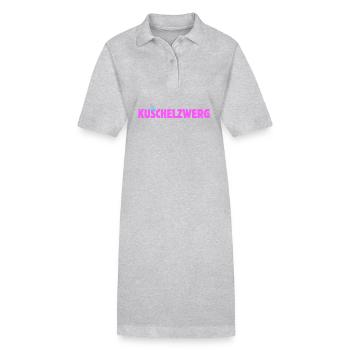 Costume de nain câlin Costume de nain Costume de nain - Robe polo bio PAIGER Stanley/Stella Femme - gris chiné - Devant
