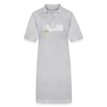 Bachelor of Engineering Technik und Design - Stanley/Stella Frauen Bio-Polokleid PAIGER - Grau meliert - Vorne