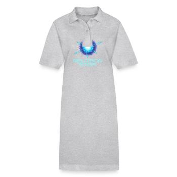 Neutronen Stern Wissenschaft Universum - Stanley/Stella Frauen Bio-Polokleid PAIGER - Grau meliert - Vorne