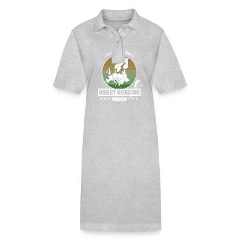 Hobby Horsing Europe | Pro Europe - Stanley/Stella PAIGER Organic Women’s Polo Dress - heather grey - Front