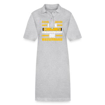 Tile Laying Training Apprentice Auzbi Tile Laying - Stanley/Stella PAIGER Organic Women’s Polo Dress - heather grey - Front