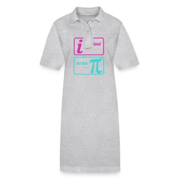 Mathematics - Stanley/Stella PAIGER Organic Women’s Polo Dress - heather grey - Front