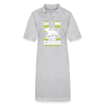 Flyball Sports canins - Robe polo bio PAIGER Stanley/Stella Femme - gris chiné - Devant